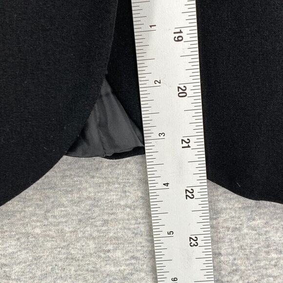 212 Collection Blazer Womens 6 Black Stretch 2 Button Long Sleeve Lined Career - Picture 9 of 12